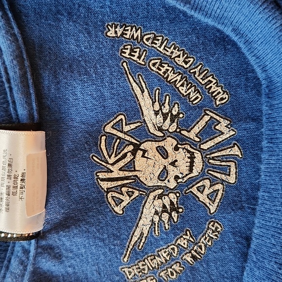 Harley-Davidson Blue Graphic Long Sleeve - Picture 4 of 7